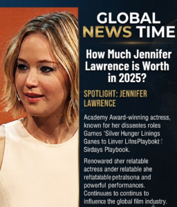 How Much Jennifer Lawrence is Worth in 2025?