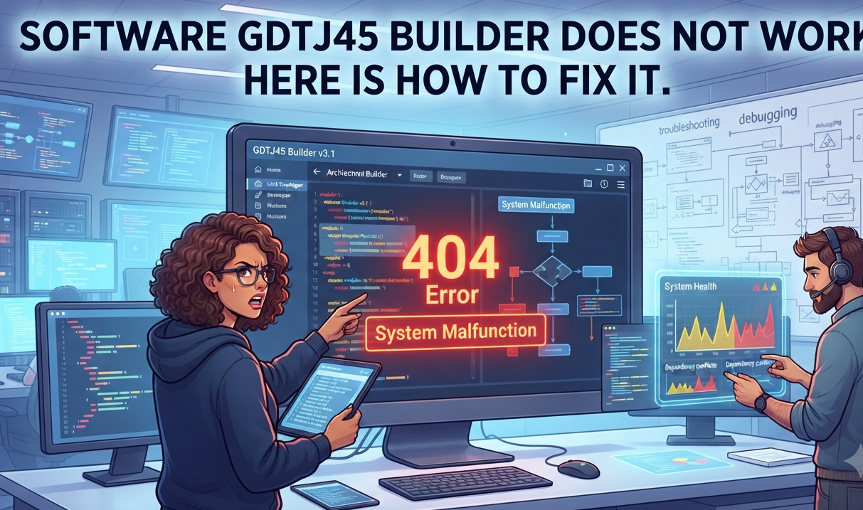 software gdtj45 builder does not work