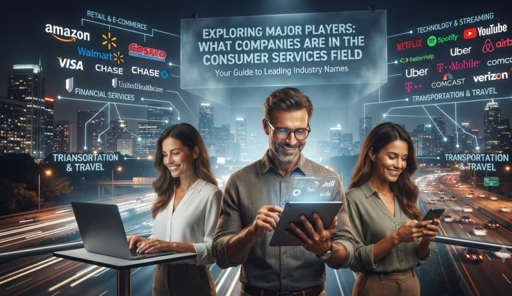 What Companies Are in the Consumer Services Field